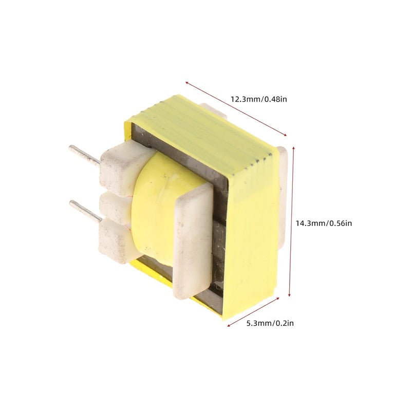 AEDIKO 10pcs EE-14 Audio Transformer High Efficiency Audio Isolation Transformers 1080 : 1080 Ohm for Voltage Amplification and Power Output - Image 5